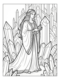 Swan Princess Holding Vessel Crystal Palace