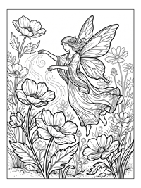 Woodland Fairy Sprinkling Dust Flower Garden