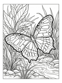 Malachite Butterfly On River Bank