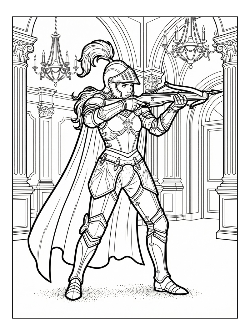 Knight Princess Aiming Grand Ballroom