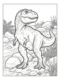 Juvenile Tyrannosaurus Rex River