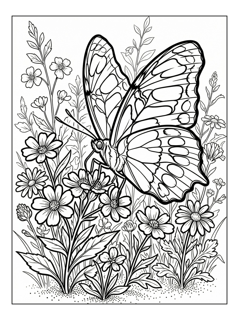 Malachite Butterfly Sipping Nectar In Meadow