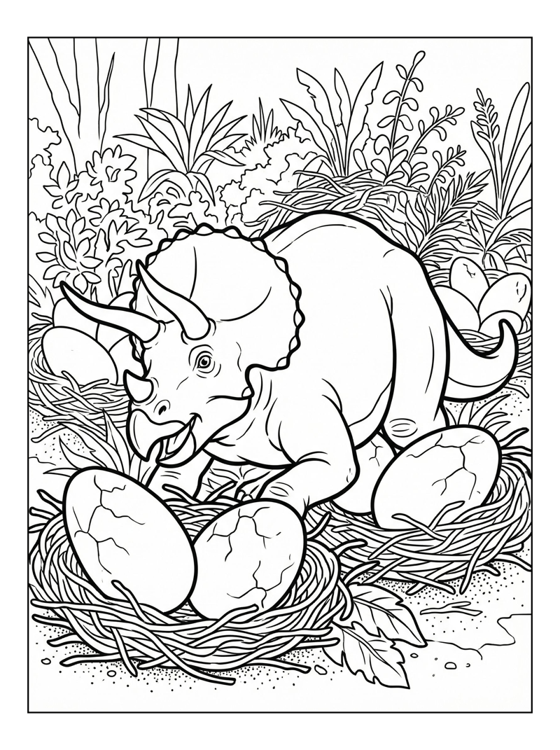 Triceratops Resting Nesting Grounds