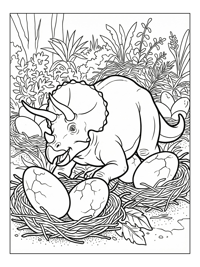 Triceratops Resting Nesting Grounds