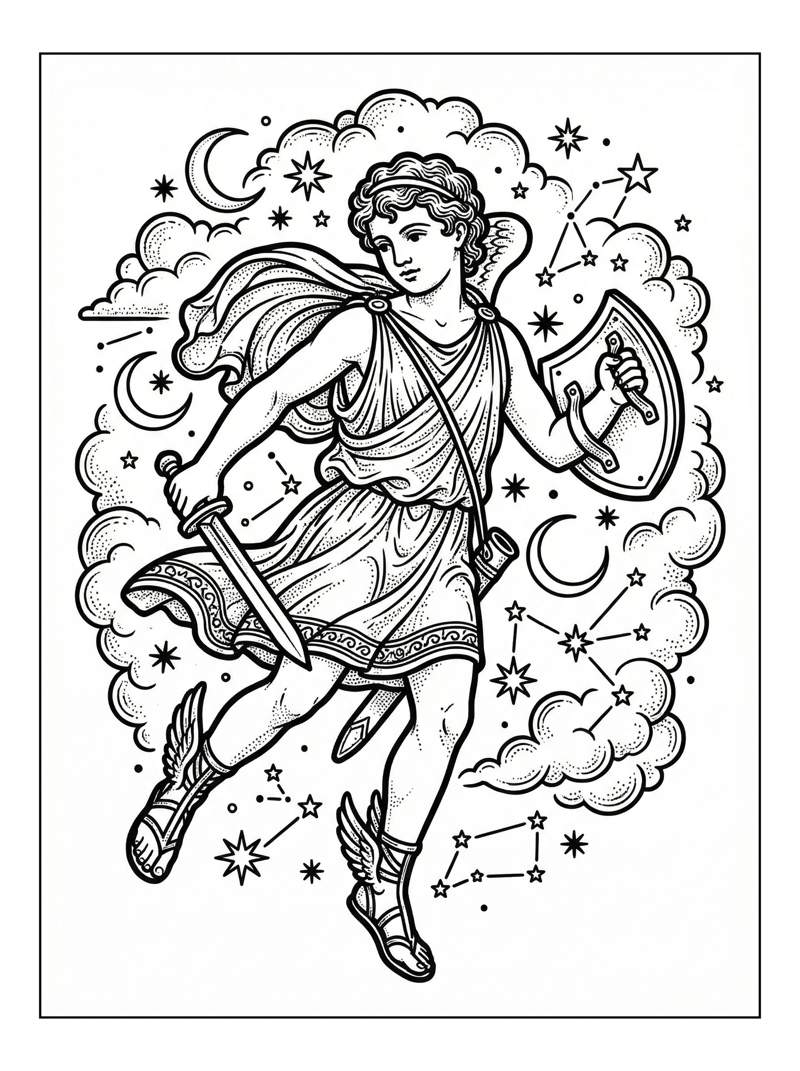 Cupid Dances Among Stars
