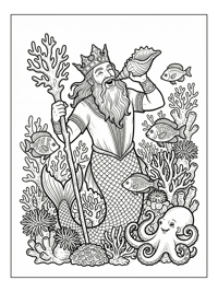 Mer King Sings In Ocean Reef