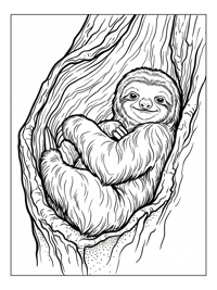 Hoffmanns Two Toed Sloth Hollow