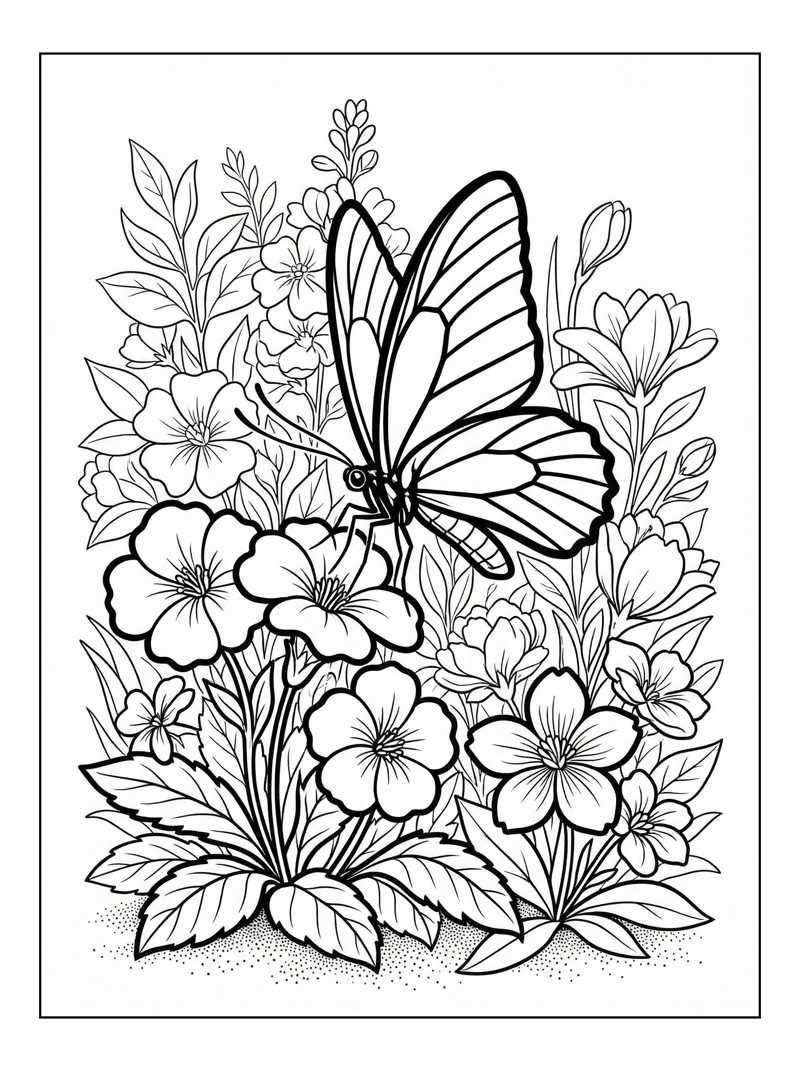 Queen Alexandras Birdwing Landing Flower Garden