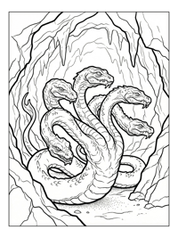 Wise Hydra Hunting In Deep Cave