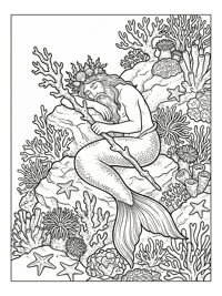 Mer-king Naps Undersea Reef