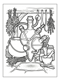 Witch Kitchen Bottle Brewing Hearth