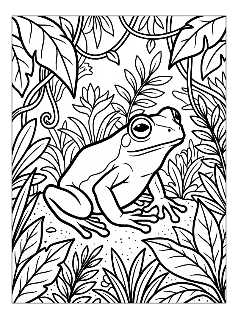 Glass Frog Watching In Tropical Jungle