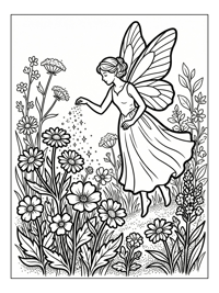 Star Fairy Sprinkling Fairy Dust Wildflowers