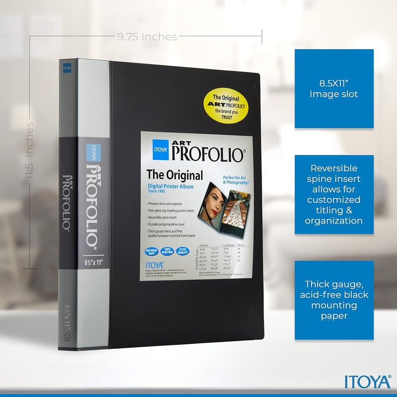 Itoya Art Profolio (8.5 x 11)