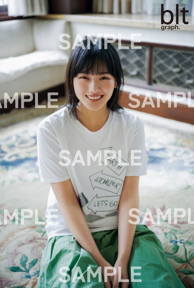 『blt graph.vol.115』HMV購入特典ポストカード【山﨑天(櫻坂46)A】