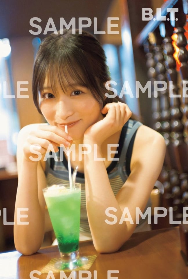 『B.L.T.2026年8月号』セブンネットショッピング購入特典ポストカード【原田清花(STU48)】