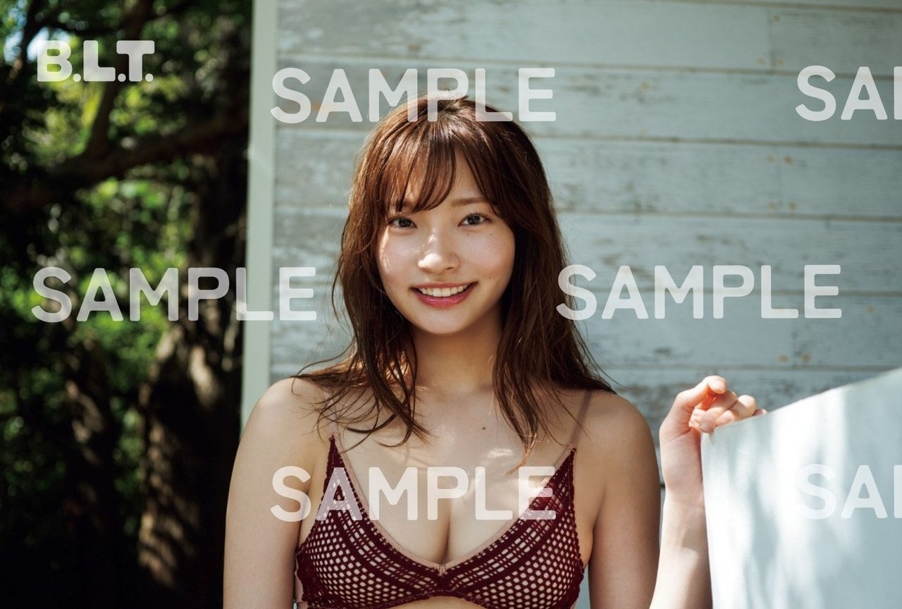 『B.L.T.2026年8月号』セブンネットショッピング購入特典ポストカード【里仲菜月(Task have Fun)】