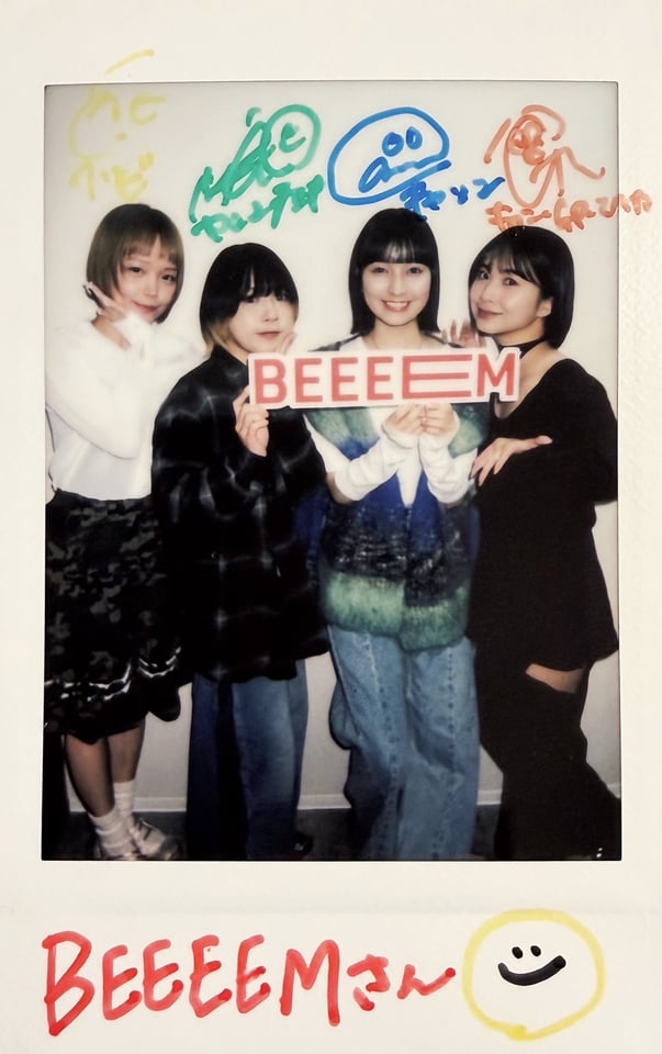 GANG PARADE 直筆サイン入りチェキ