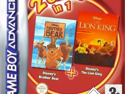 2 Games in 1 - Brother Bear + The Lion King