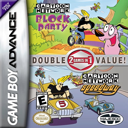 2 Games in 1 - Cartoon Network Block Party + Cartoon Network Speedway