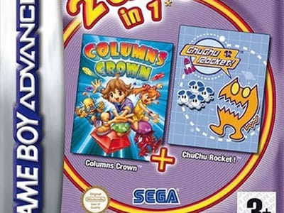 2 Games in 1 - Columns Crown + ChuChu Rocket!