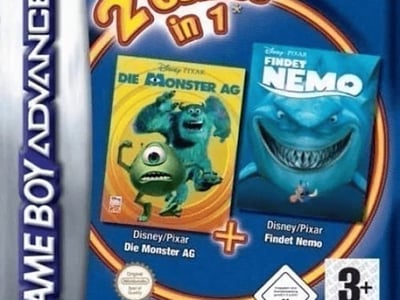 2 Games in 1 - Die Monster AG + Findet Nemo