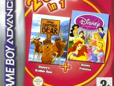 2 Games in 1 - Disney Princess + Brother Bear