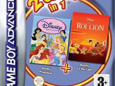 2 Games in 1 - Disney Princesse + Le Roi Lion