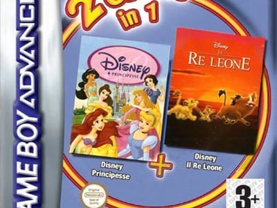 2 Games in 1 - Disney Principesse + Il Re Leone