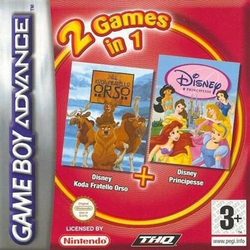 2 Games in 1 - Disney Principesse + Koda, Fratello Orso