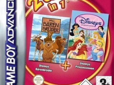 2 Games in 1 - Disneys Prinzessinnen + Baerenbrueder