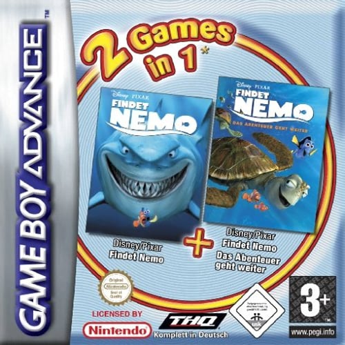 2 Games in 1 - Findet Nemo + Findet Nemo - Das Abenteuer Geht Weiter