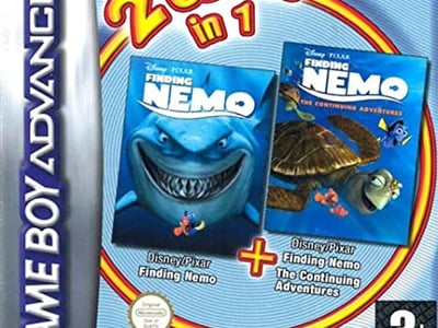 2 Games in 1 - Finding Nemo + Finding Nemo - The Continuing Adventures