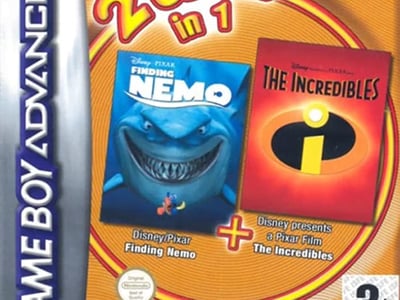 2 Games in 1 - Finding Nemo + The Incredibles