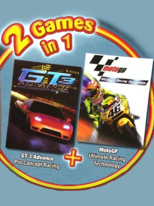 2 Games in 1 - GT Advance 3 & Moto GP