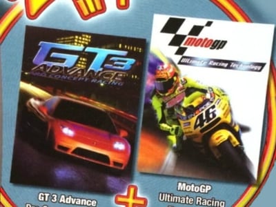 2 Games in 1 - GT Advance 3 & Moto GP
