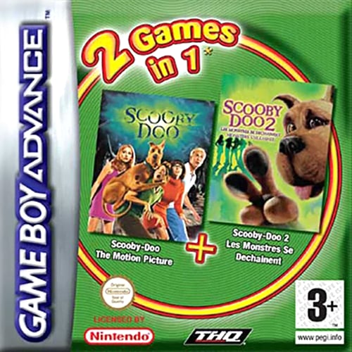 2 Games in 1 - Scooby-Doo + Scooby-Doo 2 - Les Monstres Se Dechainent