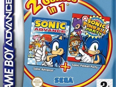 2 Games in 1 - Sonic Advance + Sonic Pinball Party