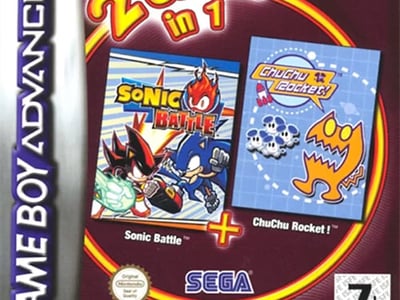 2 Games in 1 - Sonic Battle + ChuChu Rocket!