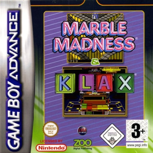 2 Games in One! - Marble Madness + Klax