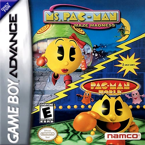 2 Great Games! - Pac-Man World + Ms. Pac-Man - Maze Madness