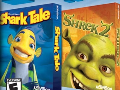 2 in 1 Game Pack: DreamWorks' Shark Tale + Shrek 2