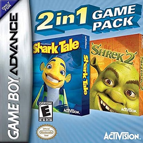 2 in 1 Game Pack - Shrek 2 + Shark Tale