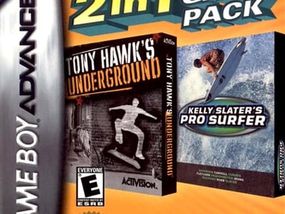 2 in 1 Game Pack - Tony Hawk's Underground + Kelly Slater's Pro Surfer