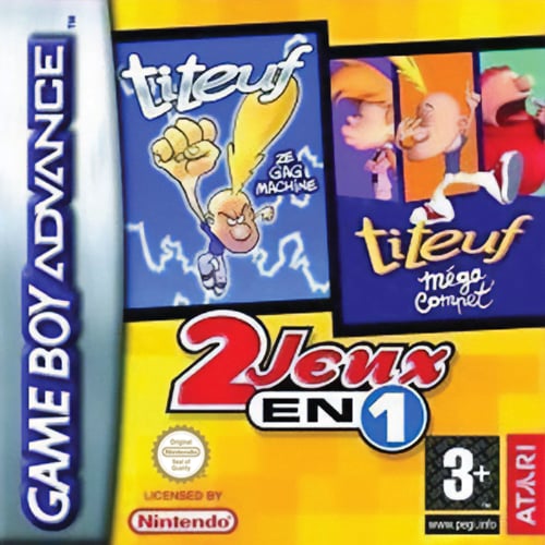 2 Jeux en 1 - Titeuf - Ze Gagmachine + Titeuf - Mega Compet