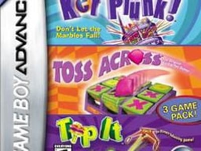 3 Game Pack! - Ker Plunk! + Toss Across + Tip It
