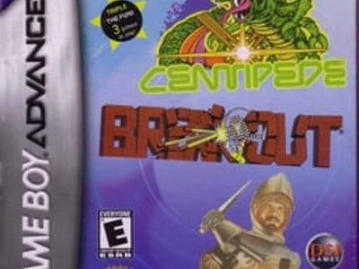 3 Games in One! - Breakout + Centipede + Warlords