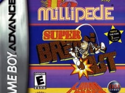 3 Games in One! - Super Breakout + Millipede + Lunar Lander
