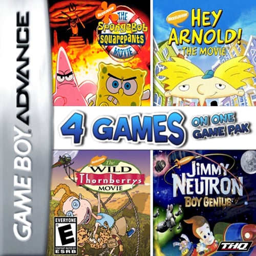 4 Games on One Game Pak
