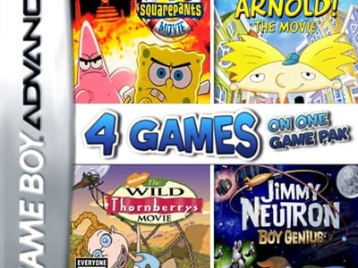 4 Games on One Game Pak
